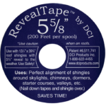 RevealTape for 5 5/8 inch shingle reveal