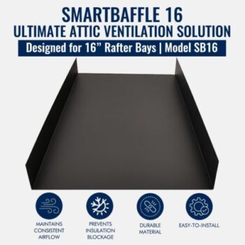 Image of SmartBaffle 16 the ultimate attic insulation baffle