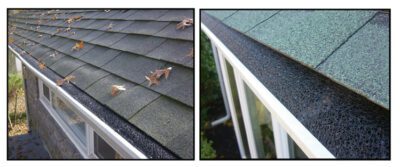 Pictures of Flo-Free Leaf Guard installed