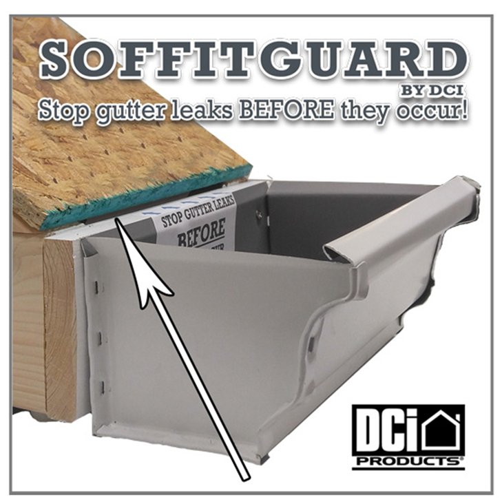 An image of an unprotected soffit 