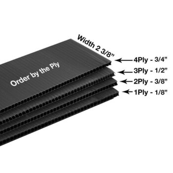 2 3/8" wide venting strips comes in various plys