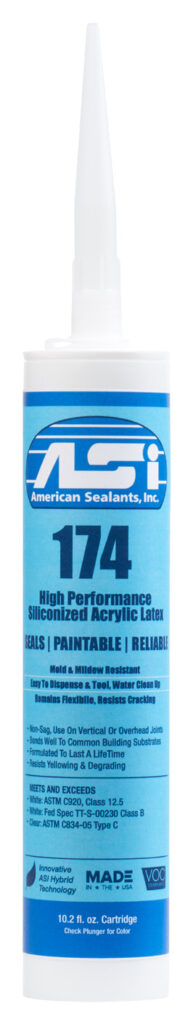 ASI 174 Siliconized Acrylic Latex 10.2oz