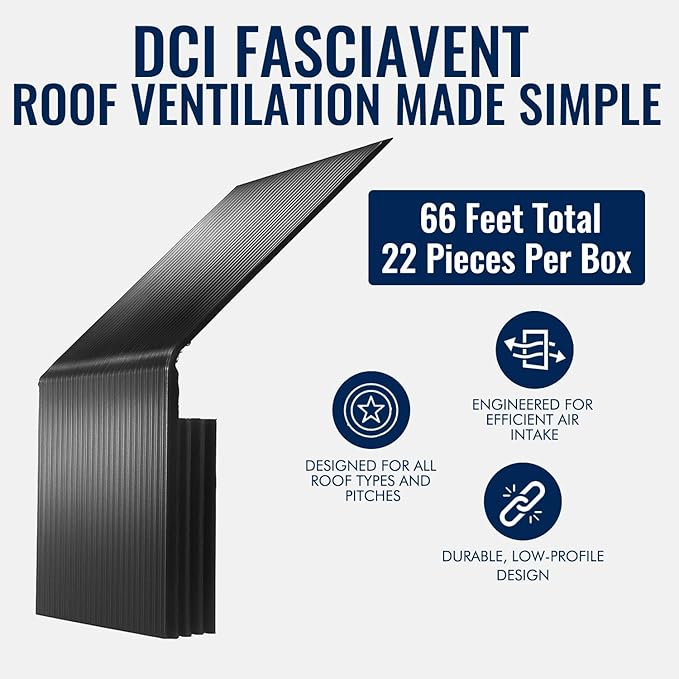 DCI FasciaVent roof ventilation made simple