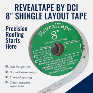 RevealTape shingle layout tape